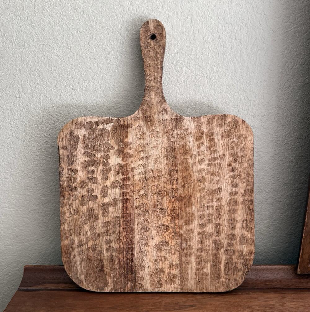 Beautiful Medium Brown Wood Rectangle Cutting Board, Medium, Solid Plain